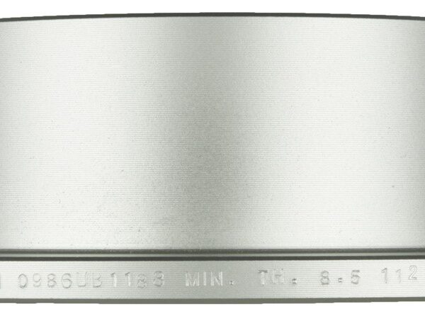 Bosch BOS-48011194~2 1 Pair of Bosch QuietCast Brake Discs / Rotors