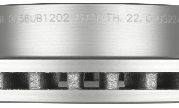 Bosch BOS-48011208~2 1 Pair of Bosch QuietCast Brake Discs / Rotors