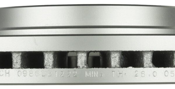 Bosch BOS-50011228~2 1 Pair of Bosch QuietCast Brake Discs / Rotors