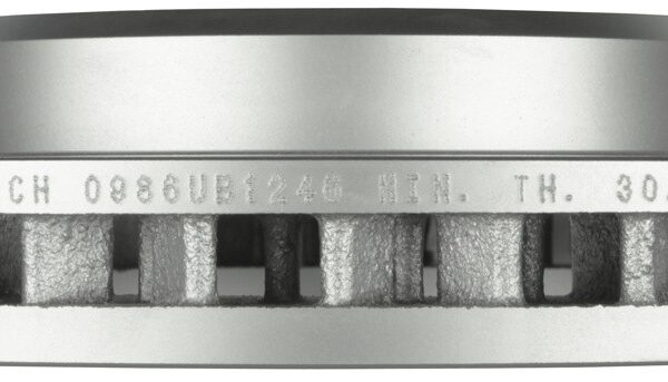 Bosch BOS-50011252~2 1 Pair of Bosch QuietCast Brake Discs / Rotors