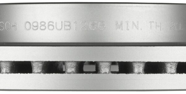 Bosch BOS-50011272~2 1 Pair of Bosch QuietCast Brake Discs / Rotors