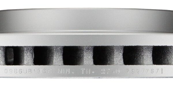 Bosch BOS-50011342~2 1 Pair of Bosch QuietCast Brake Discs / Rotors