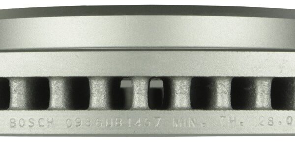 Bosch BOS-50011458~2 1 Pair of Bosch QuietCast Brake Discs / Rotors