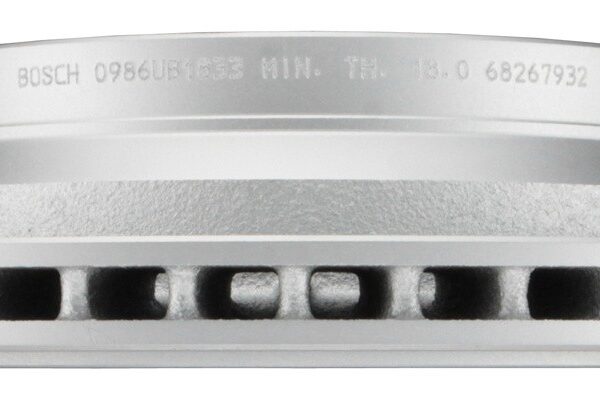 Bosch BOS-50011635~2 1 Pair of Bosch QuietCast Brake Discs / Rotors