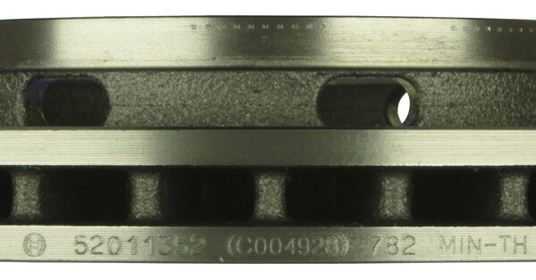 Bosch BOS-52011352~2 1 Pair of Bosch QuietCast Brake Discs / Rotors