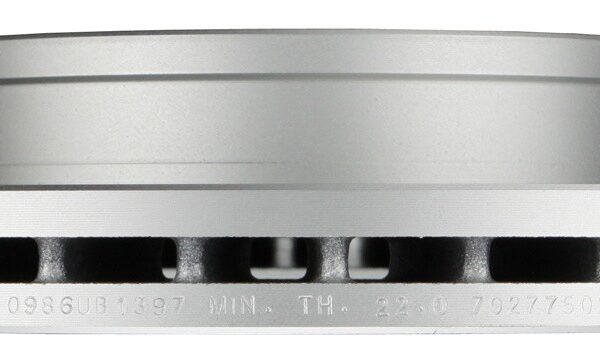 Bosch BOS-53011405~2 1 Pair of Bosch QuietCast Brake Discs / Rotors