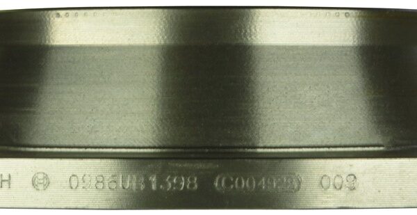 Bosch BOS-53011406~2 1 Pair of Bosch QuietCast Brake Discs / Rotors