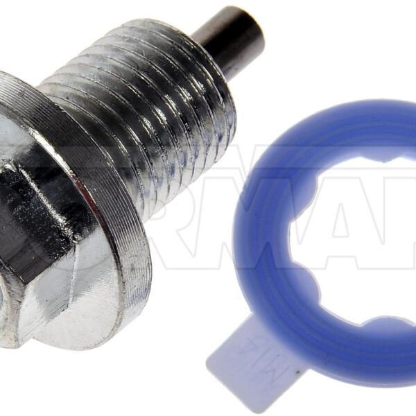 Dorman DOR-090-036CD Magnetic Oil Drain Plug M14-1.50, Head Size 14mm