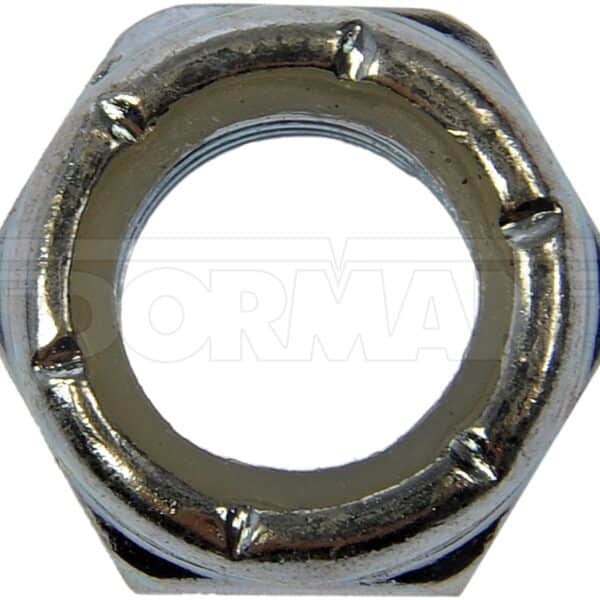 Dorman DOR-251-013 Hex Lock Nuts With Nylon Ring-Grade 2- Thread Size 7/16-20 In.