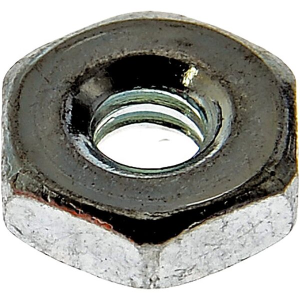 Dorman DOR-350-004 Hex Nut-Machine Screw-Grade 2- Thread Size 6-32, Height 7/64 In.