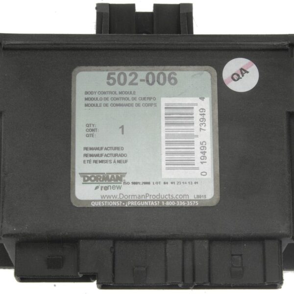 Dorman DOR-502-006 Remanufactured Body Control Module