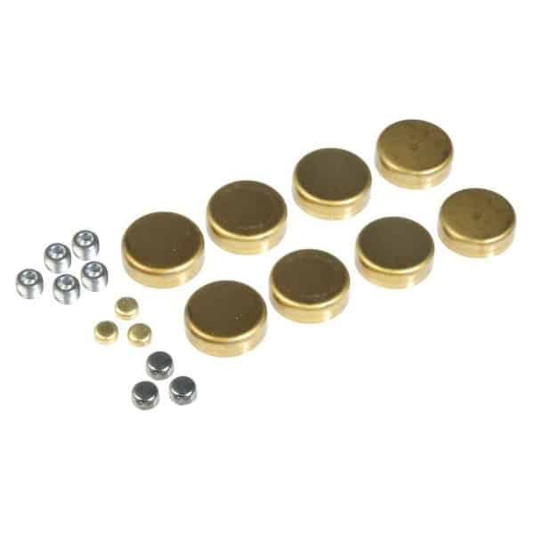 Dorman DOR-567-014 Chrysler Brass Expansion Plug Kit, 14 Expansion Plugs, 11 Pipe Plugs