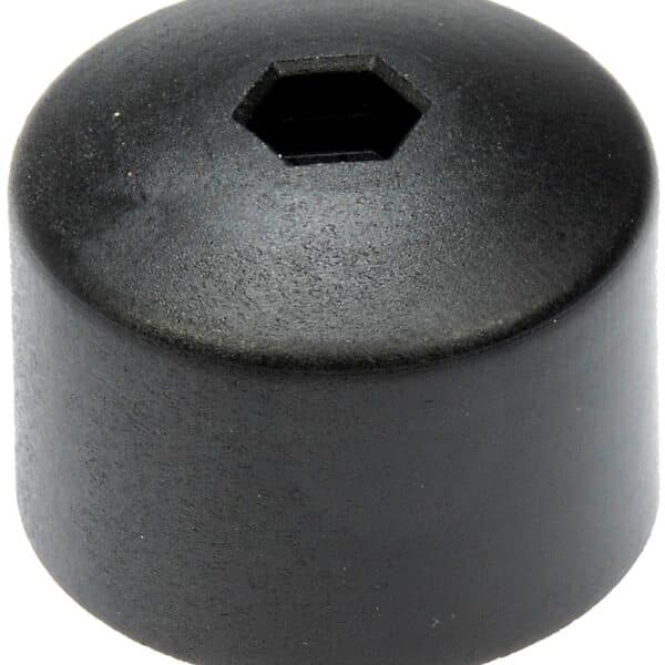 Dorman DOR-611-644 Black Wheel Nut Cover, Push Type