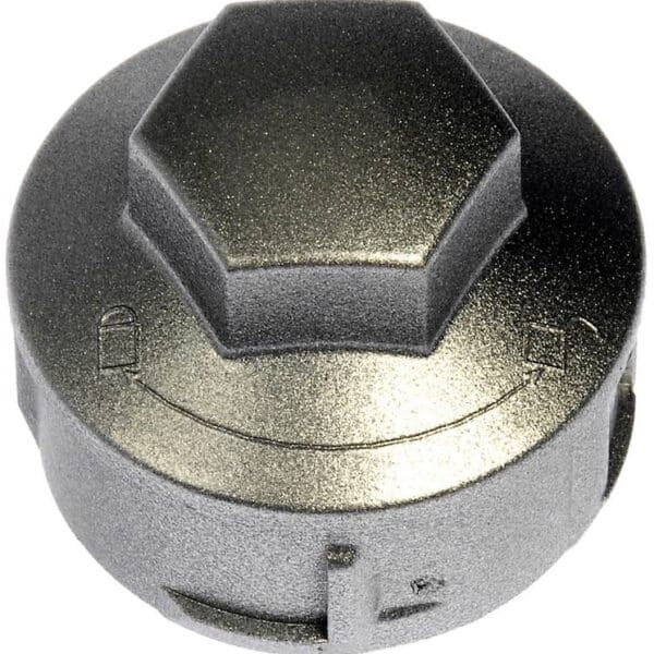Dorman DOR-611-646 Silver Wheel Nut Cover, Screw and Lock Type, 19mm Hex