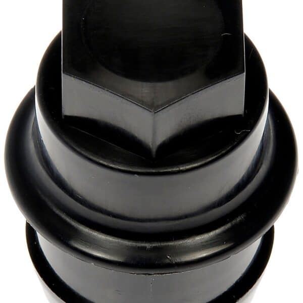 Dorman DOR-611-949 M27-2.0 Black Wheel Nut Cover - Threaded Type