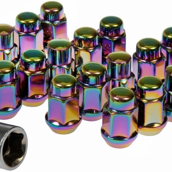 Dorman DOR-711-335G Neo-Chrome Acorn Nut Lock Set M12-1.50