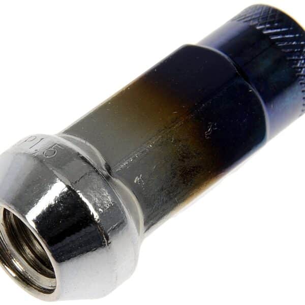 Dorman DOR-713-385T Ti-Blue Open End Knurled Wheel Nuts