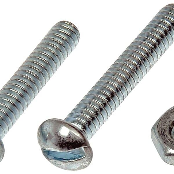 Dorman DOR-784-602 Stove Bolt With Nuts - 3/16-24 In. x 1 In./1-1/4In.