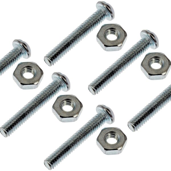 Dorman DOR-784-710 Machine Screw With Nuts - No. 8-32 x 1 In.