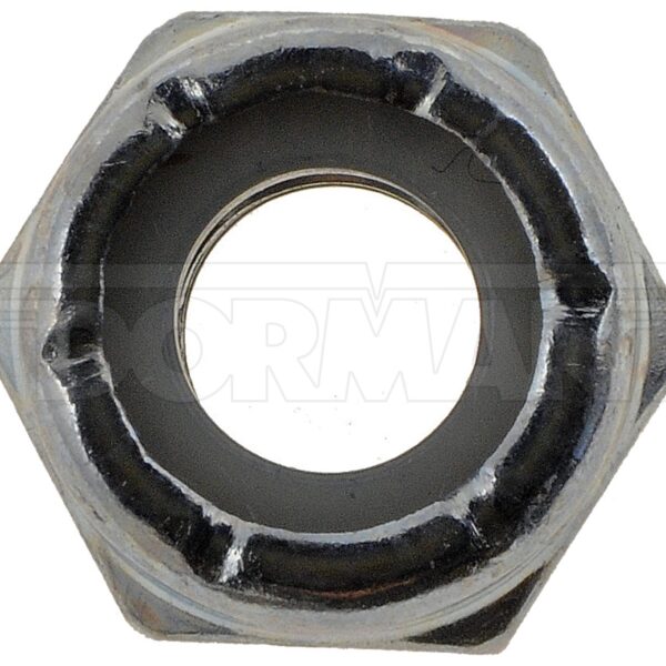 Dorman DOR-784-750 Hex Lock Nuts With Nylon Ring-Grade 2- Thread Size 1/4-20 In., Height 5/16 In.