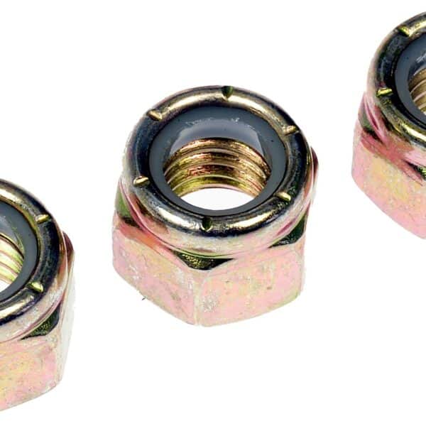 Dorman DOR-784-758 Hex Lock Nuts With Nylon Ring-Grade 2-Thread Size3/8-16 In.,Height29/64 In.