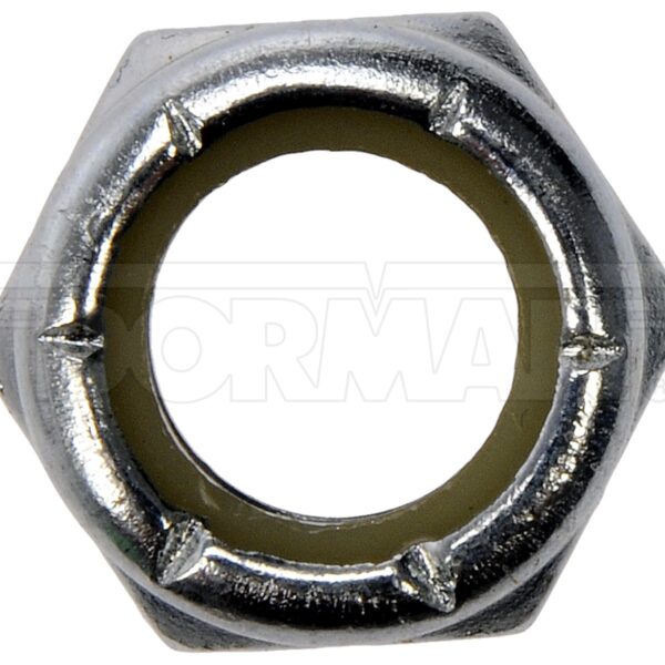 Dorman DOR-784-760 Hex Lock Nuts With Nylon Ring-Grade 2-Thread Size7/16-14 In.,Height29/64 In.