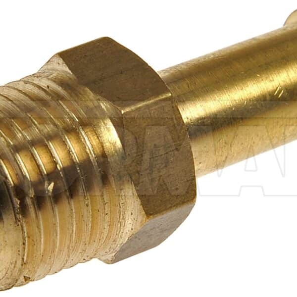 Dorman DOR-785-400D Fuel Hose Fitting - Inverted Flare Male Connector - 1/4 In. X 1/4 In. Tube