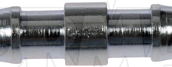 Dorman DOR-800-011 Barbed Carbon Steel Union For 3/8 In. Nylon Fuel Lines