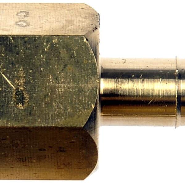 Dorman DOR-800-078 Fuel Line Fitting Adapts 3/8 IN. (10mm) Nylon Hose to M16-1.5 Female Thread.