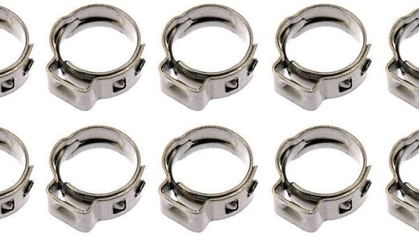 Dorman DOR-800-309 Fuel Line Clamps. Pack of 10 3/8 In. Clamps