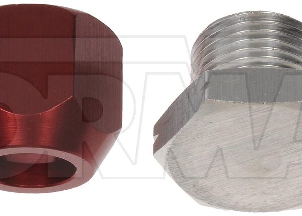 Dorman DOR-801-020 Line Terminator A/C Block off Kit - 12mm OD Line