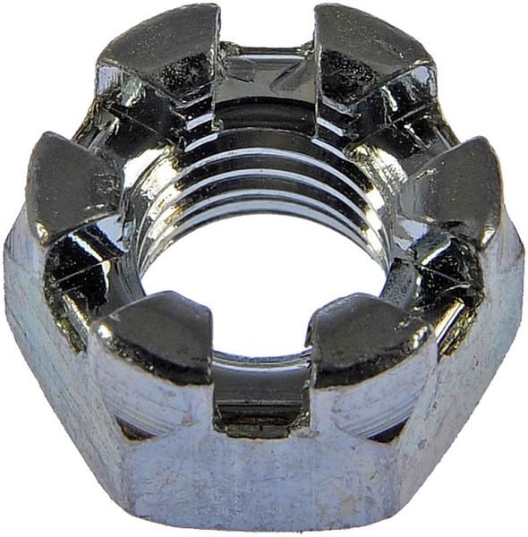 Dorman DOR-814-061 Hex Nut-Castellated-Thread Size 5/16-24, Height 1/2 In.
