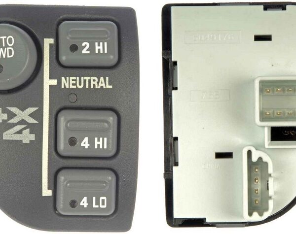 Dorman DOR-901-060 Four Wheel Drive Selector Switch - Dash Mount; without/Electric Shift