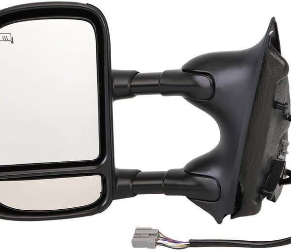Dorman DOR-955-1126 Side View Mirror Left, Power Heated with Signal Light with Chrome Cover
