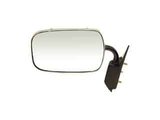 Dorman DOR-955-187 Side View Mirror - Left, Manual, Chrome + Black