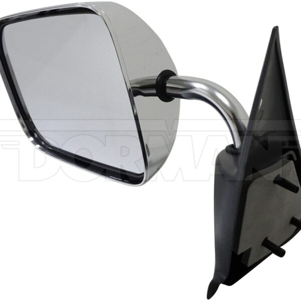 Dorman DOR-955-221 Side View Mirror - Left, Manual, Chrome and Black