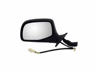Dorman DOR-955-265 Side View Mirror - Left, Power, Paddle Design, Black and Chrome