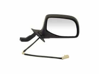 Dorman DOR-955-266 Side View Mirror - Right, Power, Paddle Design, Black and Chrome