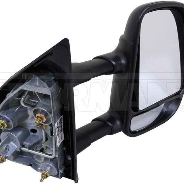 Dorman DOR-955-362 Side View Mirror - Right, Manual, Telescopic, Black