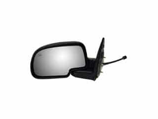 Dorman DOR-955-532 Side View Mirror - Left , Power, Black, Manual Fold