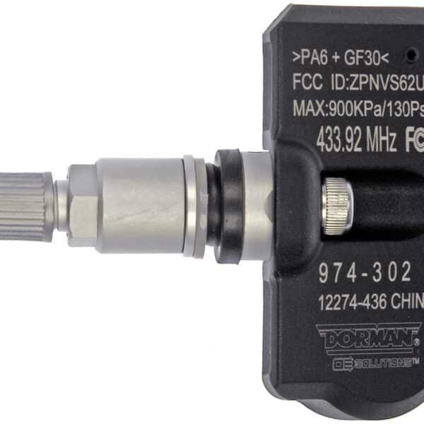 Dorman DOR-974-302 Dorman MULTi-FIT (433) Programmable Tire Pressure Monitoring System Sensor