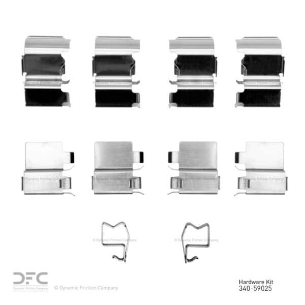 DYN-340-59025 DFC Disc Brake Hardware Kit