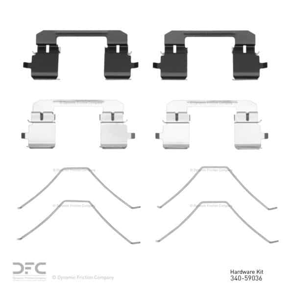 DYN-340-59036 DFC Disc Brake Hardware Kit