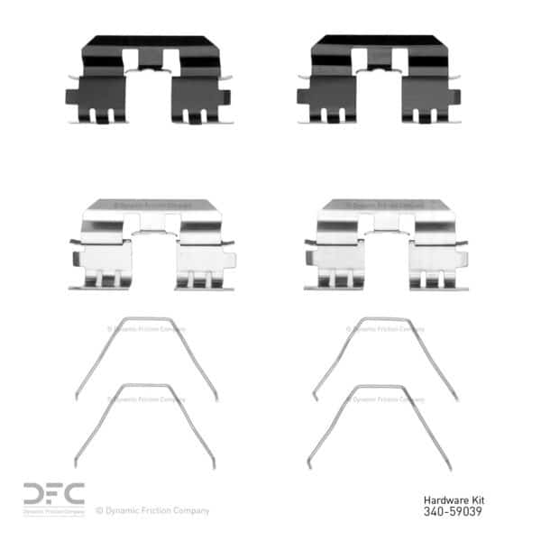 DYN-340-59039 DFC Disc Brake Hardware Kit