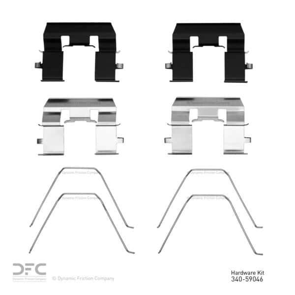 DYN-340-59046 DFC Disc Brake Hardware Kit