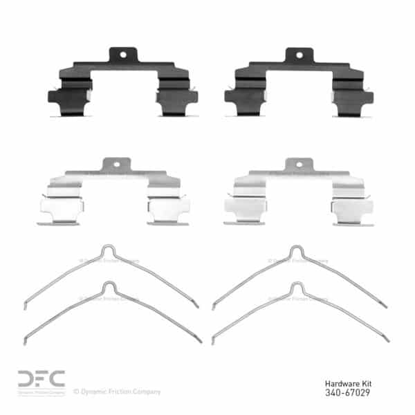 DYN-340-67029 DFC Disc Brake Hardware Kit