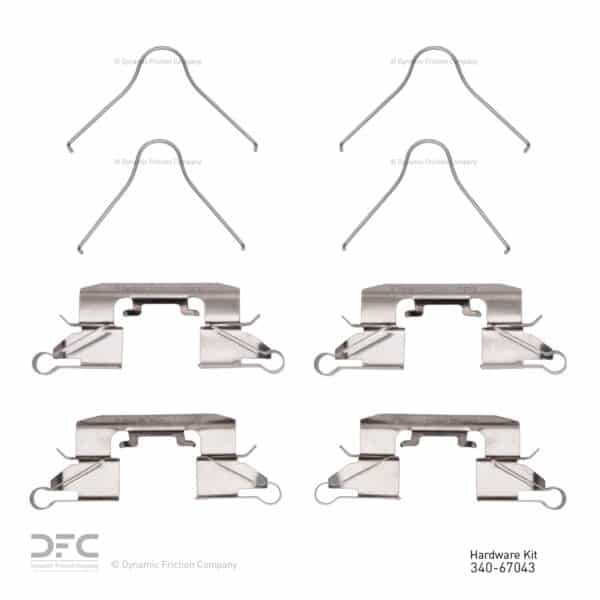 DYN-340-67043 DFC Disc Brake Hardware Kit