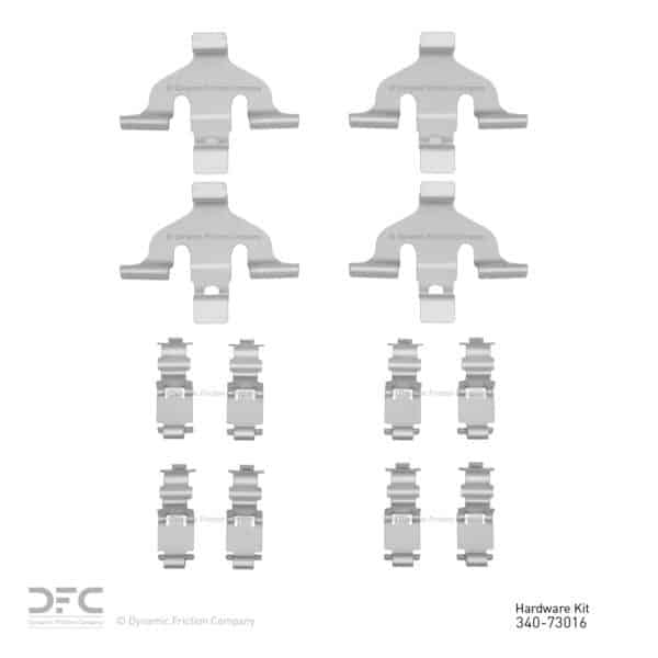 DYN-340-73016 DFC Disc Brake Hardware Kit