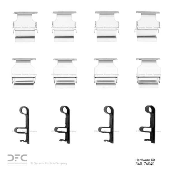 DYN-340-76040 DFC Disc Brake Hardware Kit