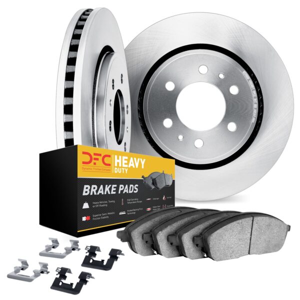 DYN-6212-48010 DFC Brake Rotor- HD Brake Pad - Hardware